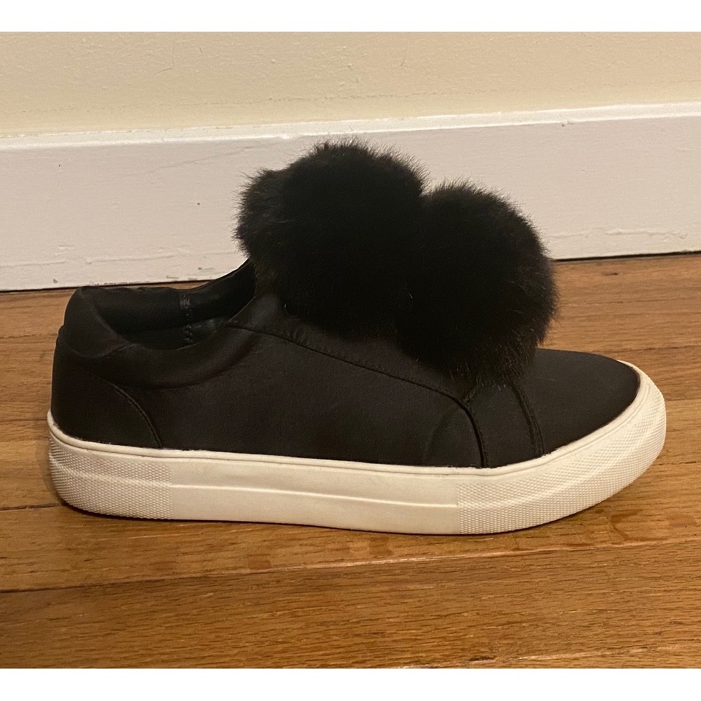 Pom Pom Platform Sneakers